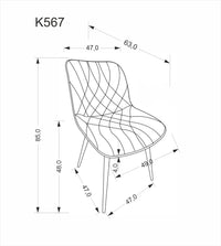 K567 szék
