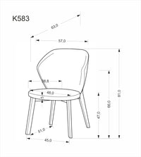 K583 szék