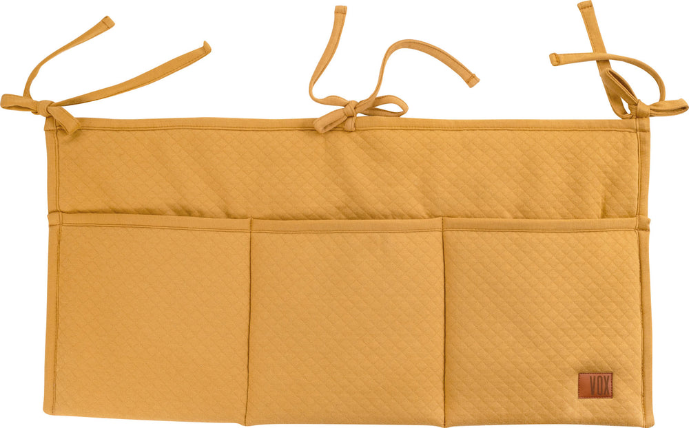 PURE crib, mustard color lakástextil