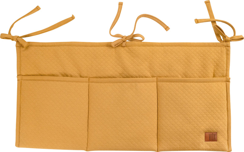 PURE crib, mustard color lakástextil