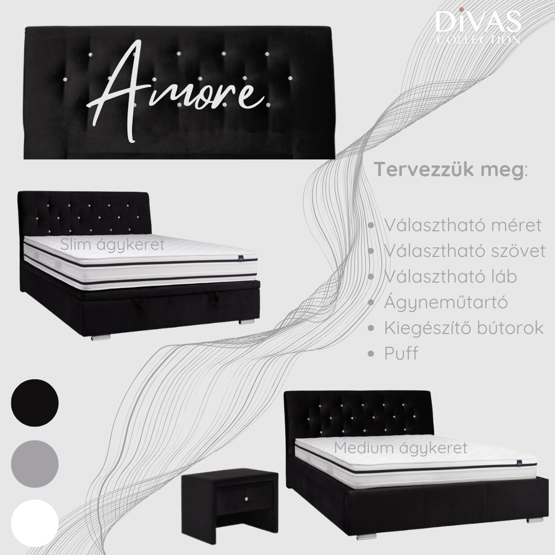 Amore tervezhető ágy