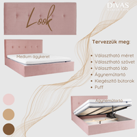 Look tervezhető ágy