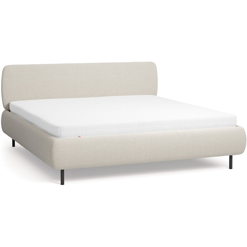 Kárpitozott alacsony fejtámla 180x200 Calme ágy