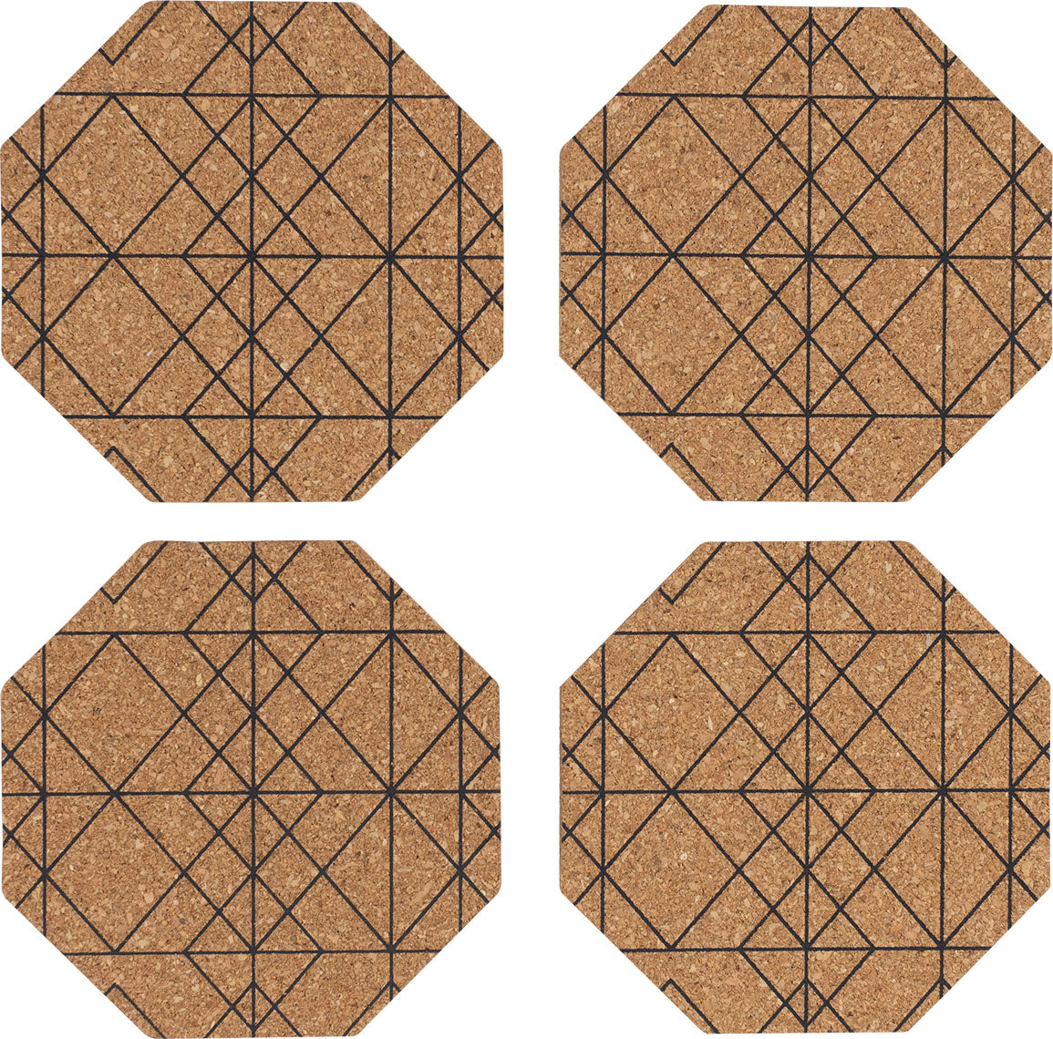 Mobius, szett 4 pcs. alátét