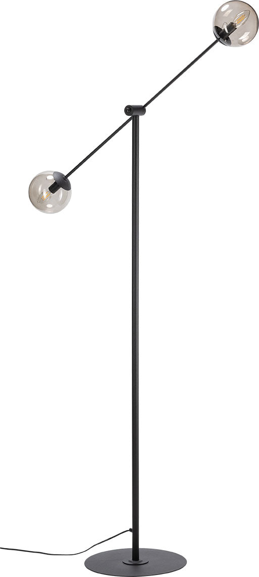 Ohio floor lamp smoky shade állólámpa