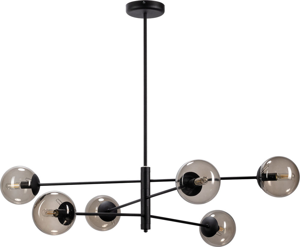 Homme 6 ceiling lamp smoky shade függőlámpa