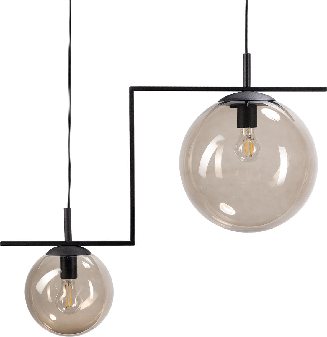Zac 2 pendant lamp smoky shade függőlámpa