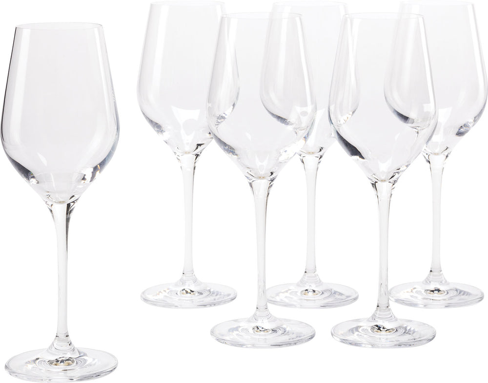 Wine, szett 6 pcs. Splendour zseb / tartó, fehér