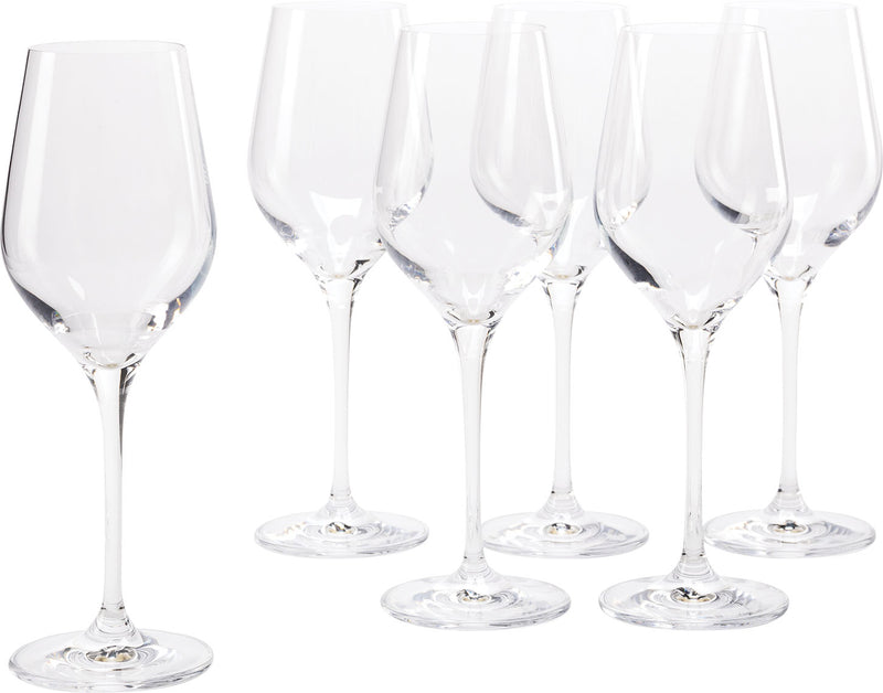 Wine, szett 6 pcs. Splendour zseb / tartó, fehér