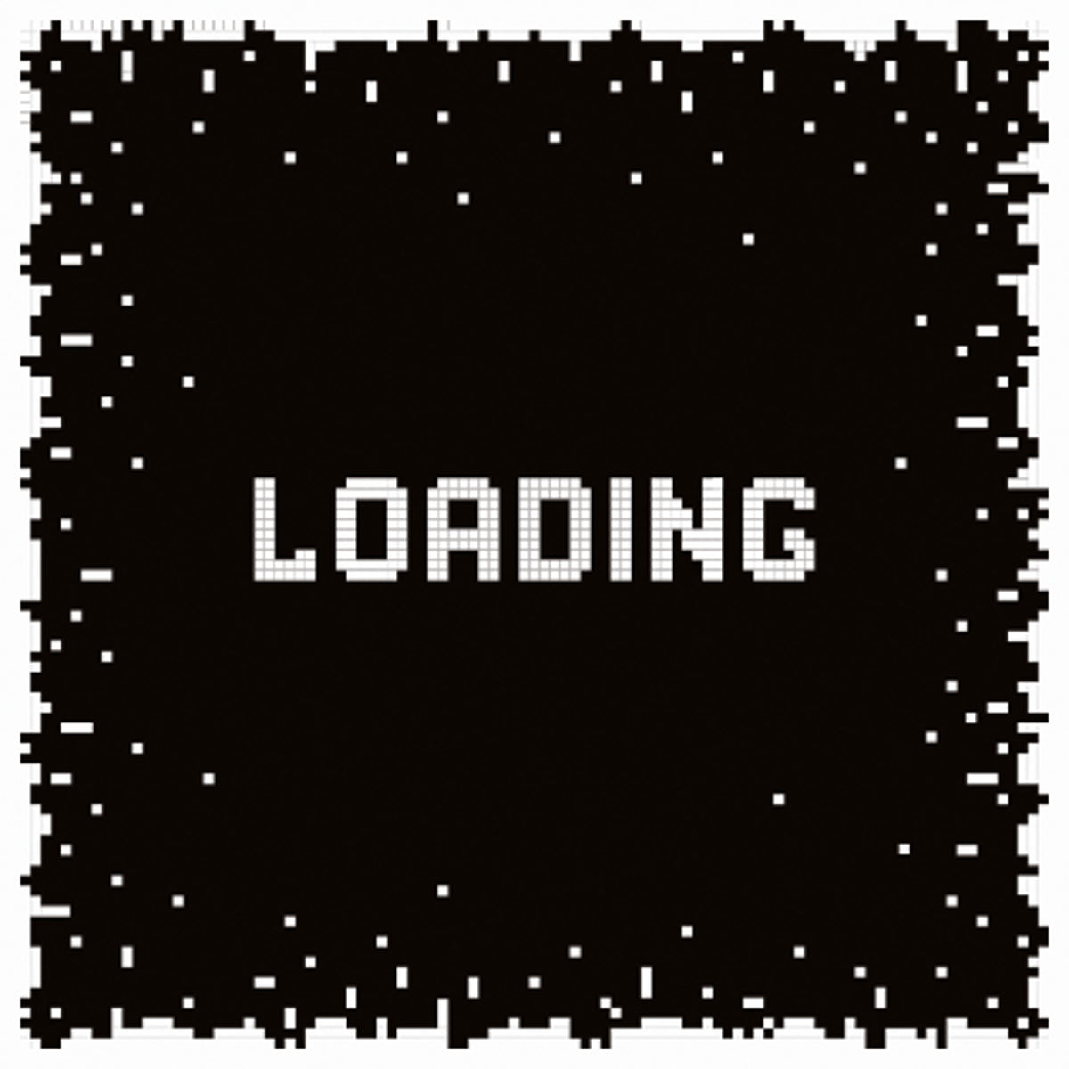 Metal front overlay Loading Young Users Next kiegészítő, fehér