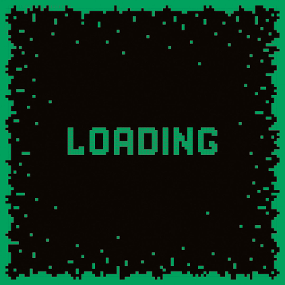 Metal front overlay Loading Young Users Next kiegészítő, zöld