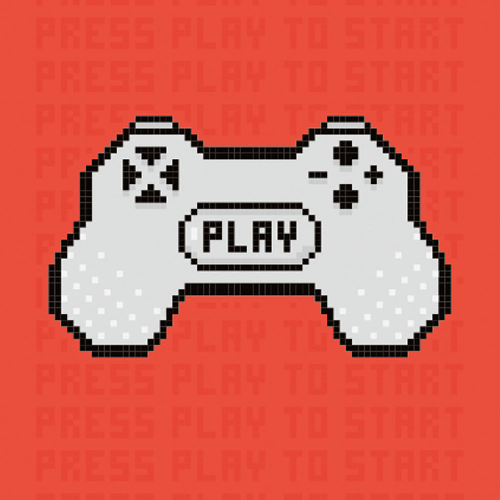 Metal front overlay Gaming Pad Young Users Next kiegészítő, piros