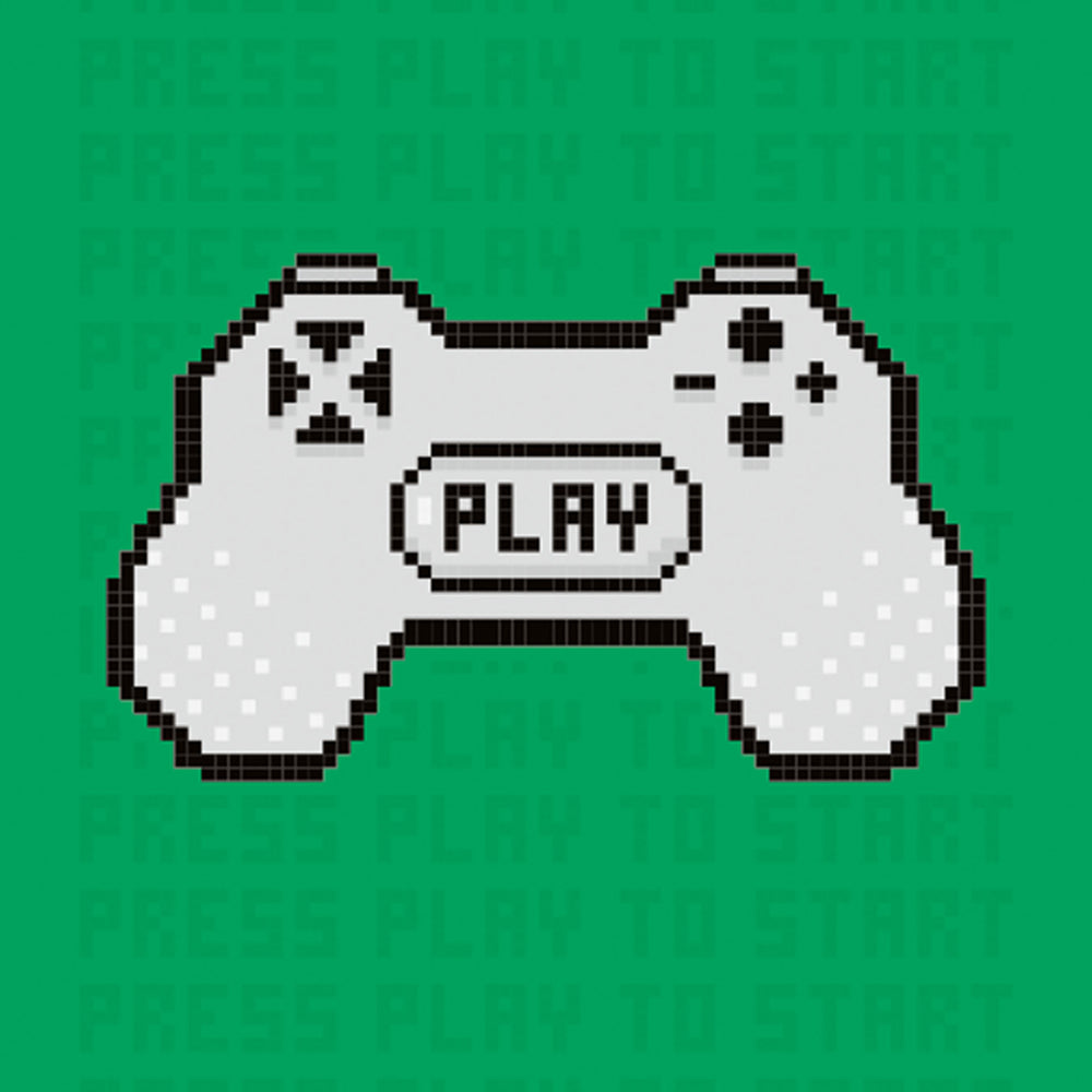 Metal front overlay Gaming Pad Young Users Next kiegészítő, zöld