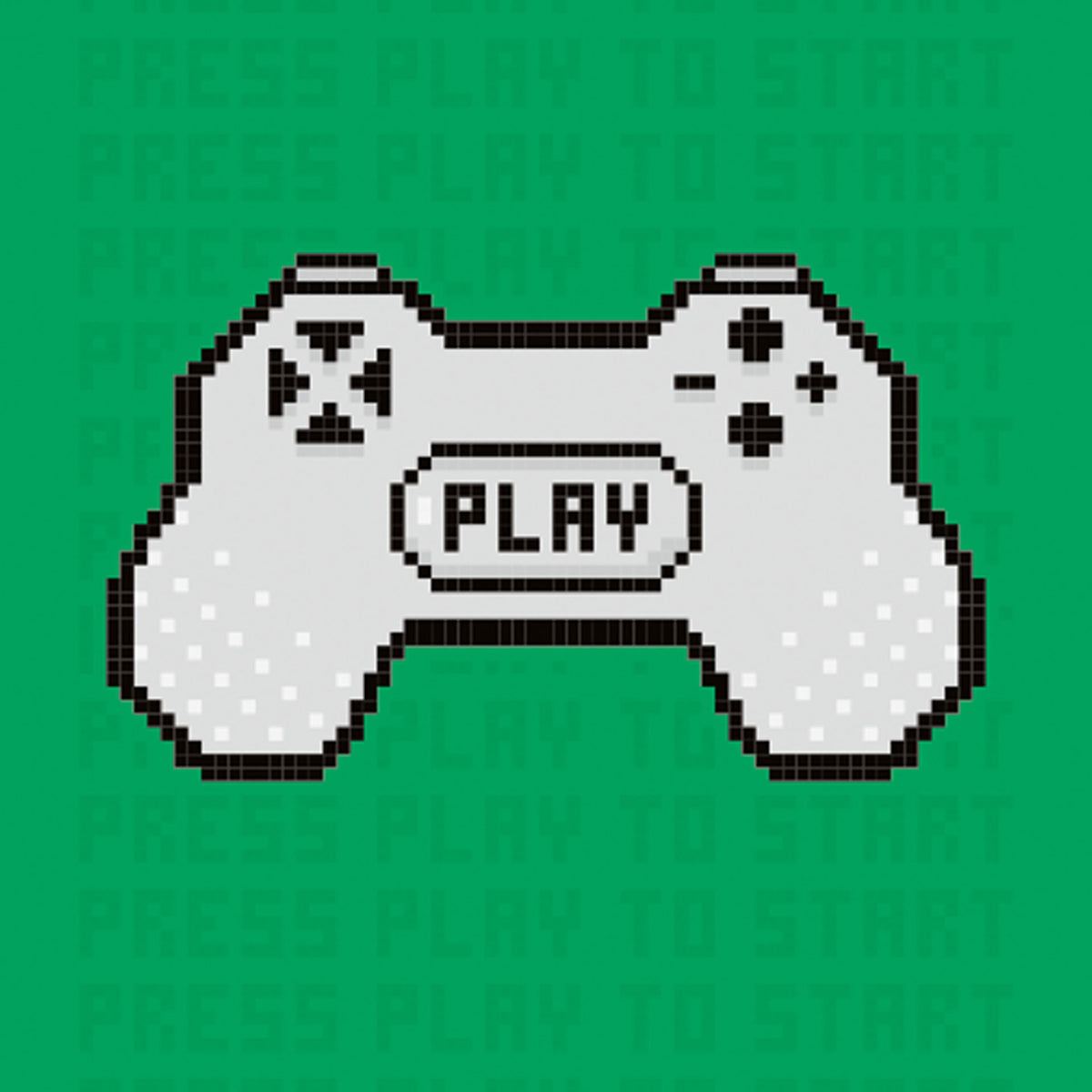 Metal front overlay Gaming Pad Young Users Next kiegészítő, zöld