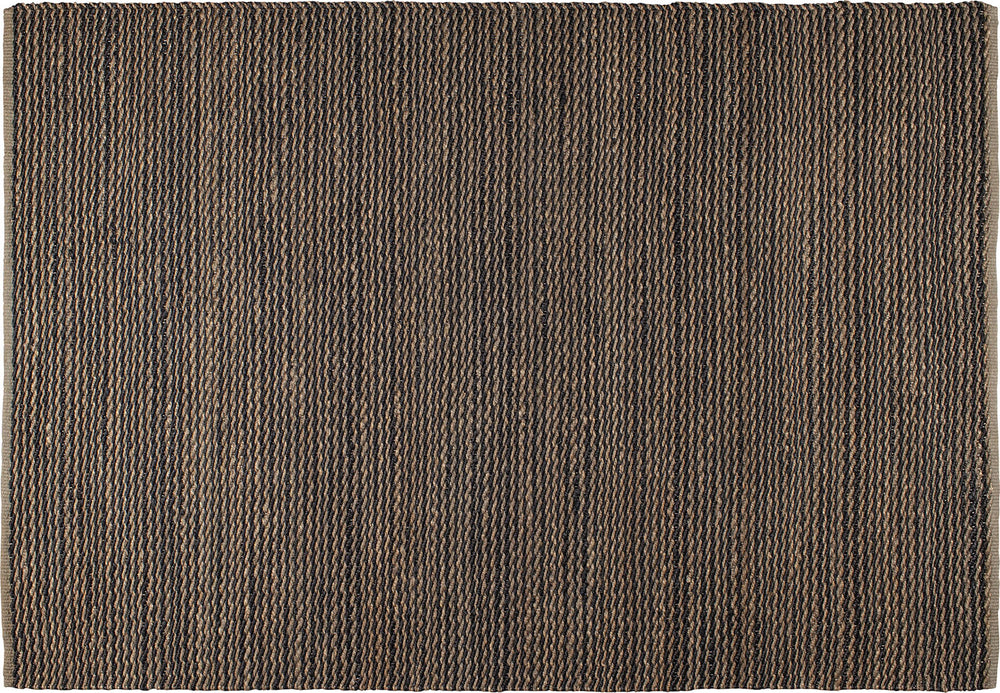 Juta szőnyeg 170x240, fekete