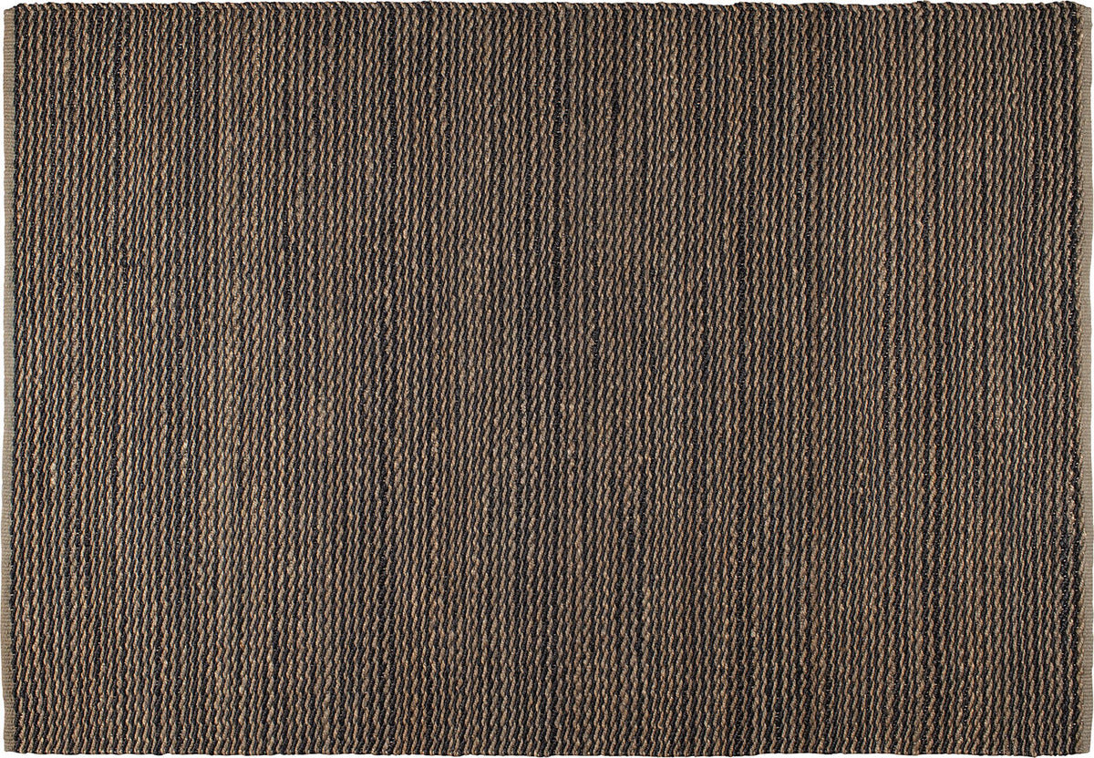Juta szőnyeg 170x240, fekete