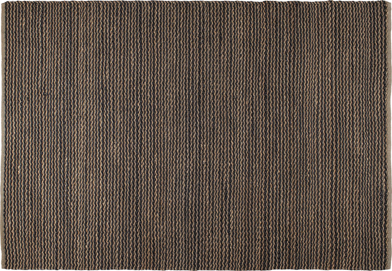 Juta szőnyeg 170x240, fekete