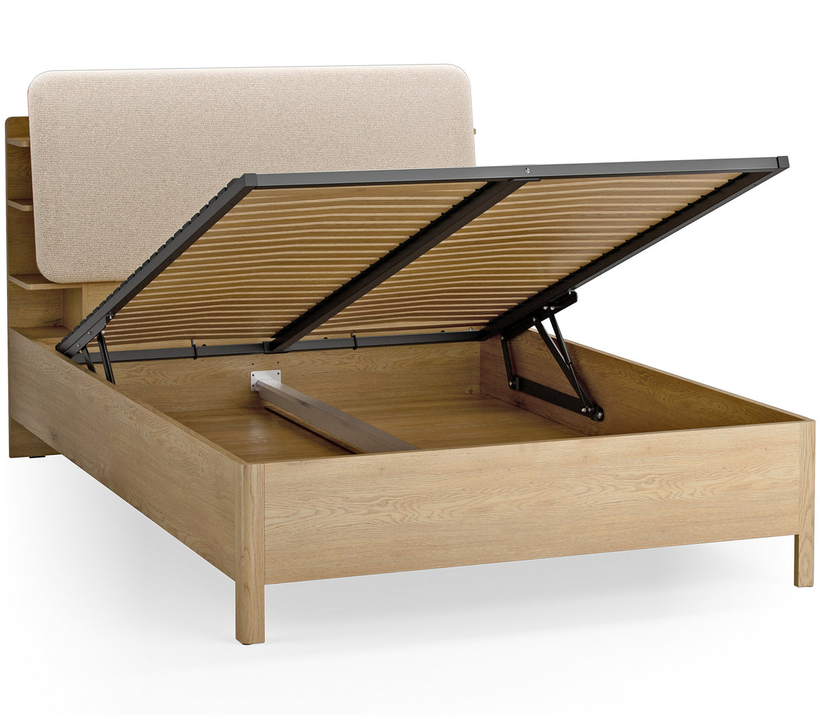 Well ágy 140x200 polcokkal