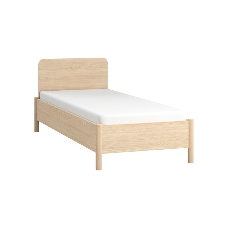 OMM ágy egyenes fejtámlával – 90×200