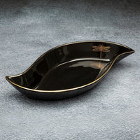 Kínálótál Lori – 36 x 18 x 5 cm, fekete