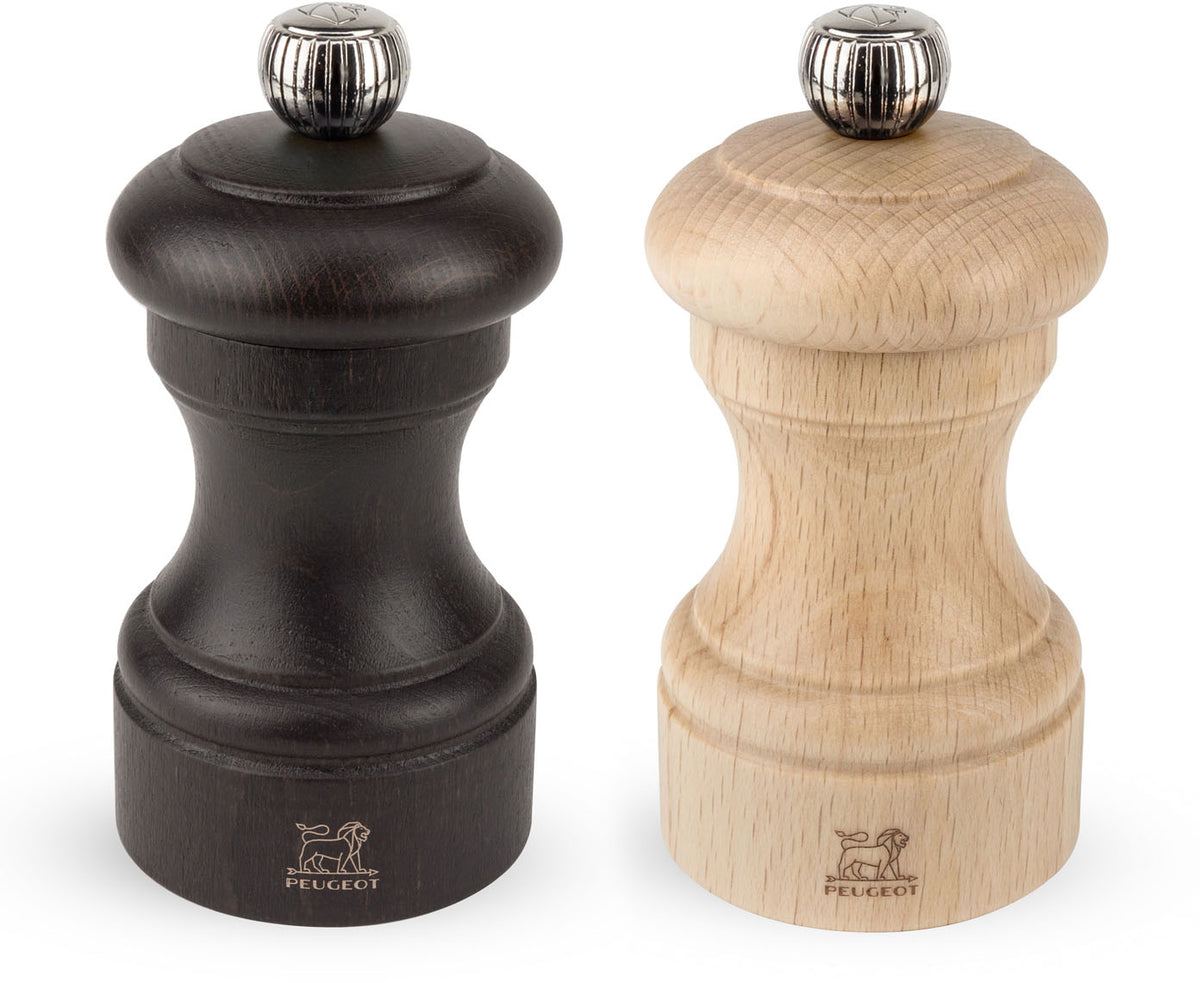 Salt pepper shaker kpl. BISTRO PEUGEOT / só- és borsszóró, natúr fekete