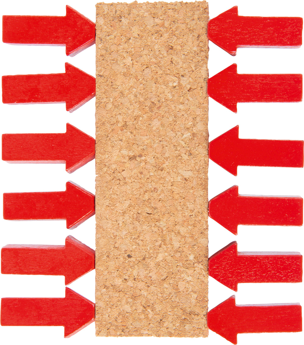 Drawing pins Arrow, szett 12pcs. rajzszög