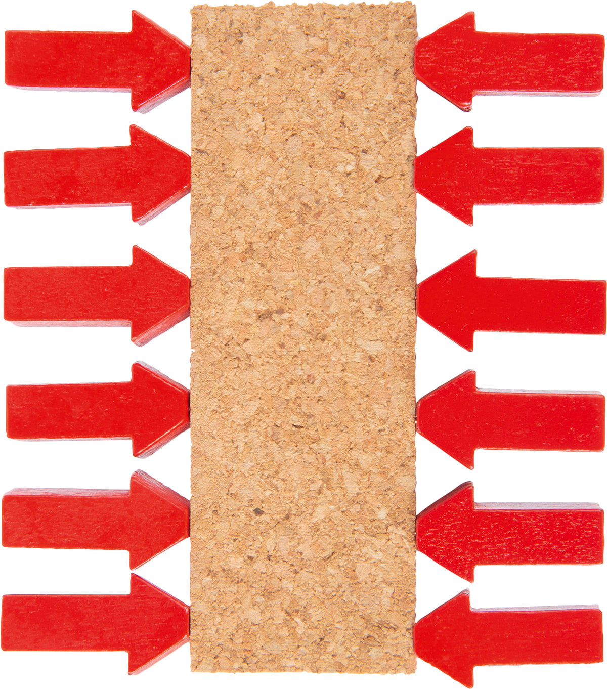Drawing pins Arrow, szett 12pcs. rajzszög