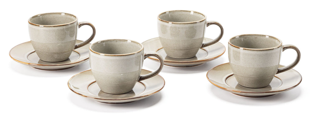 Szett 4 cups saucers Wikle teás- és kávéskészlet