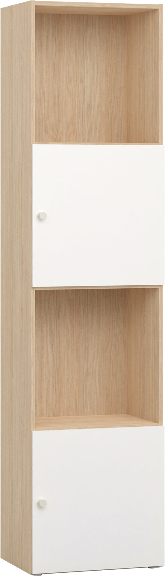 Keskeny shelving front arrangement 2 Reli könyvespolc