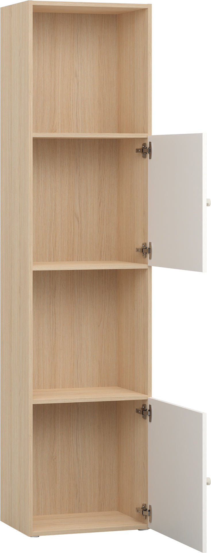 Keskeny shelving front arrangement 2 Reli könyvespolc