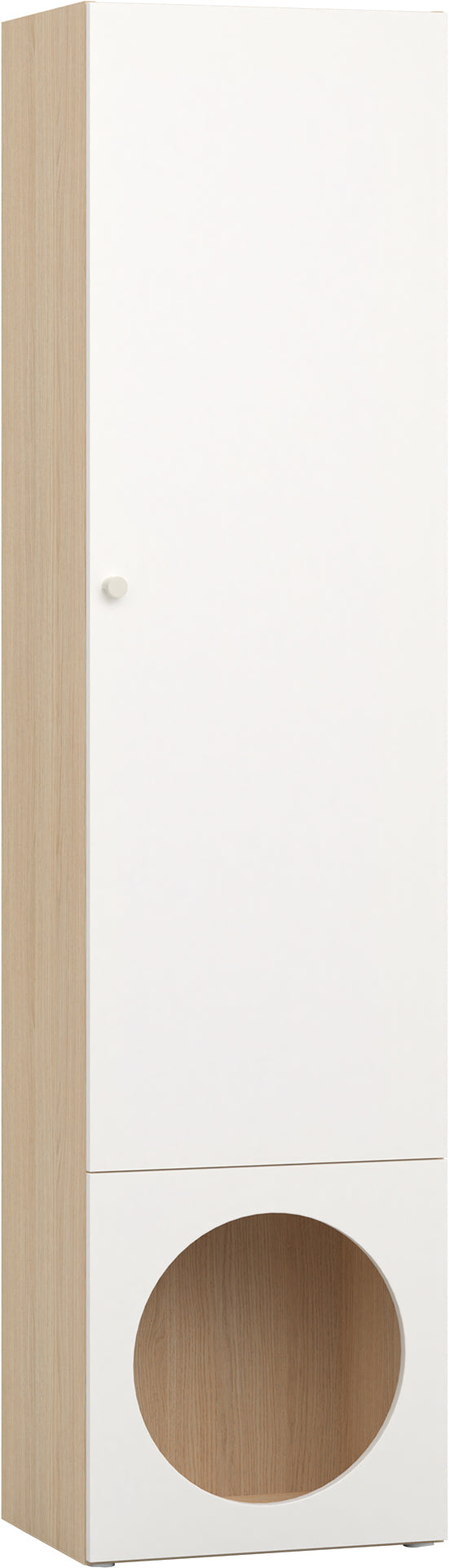 Keskeny shelving front arrangement 3 Reli könyvespolc