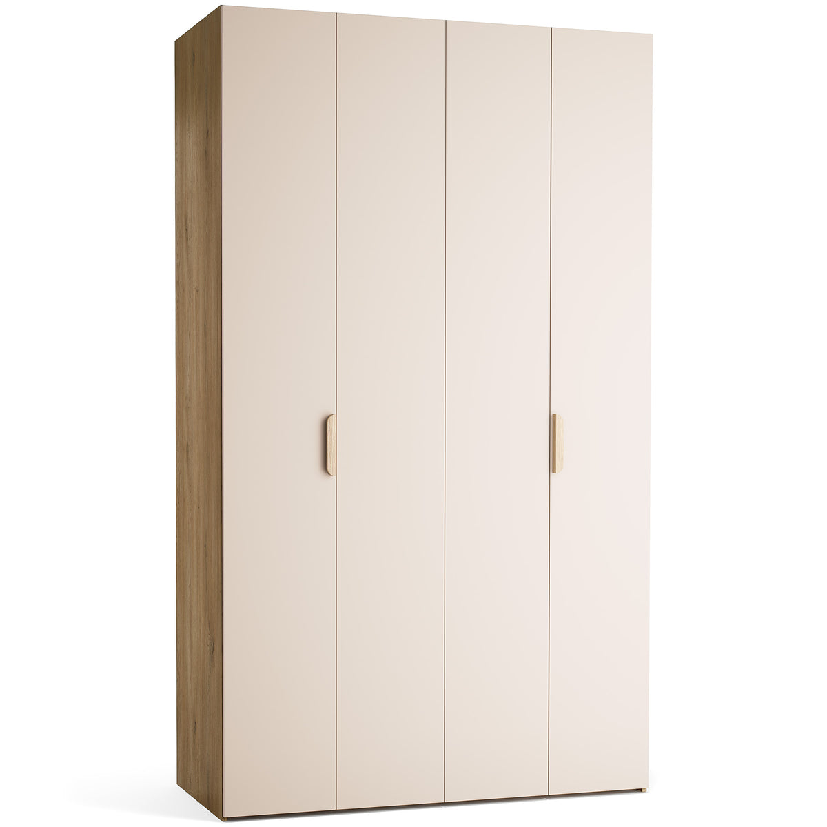 Stor cabinet system - presets 140x240 Stor interior COMFORT handle short rounded body front ruhásszekrény, tölgy homok bézs
