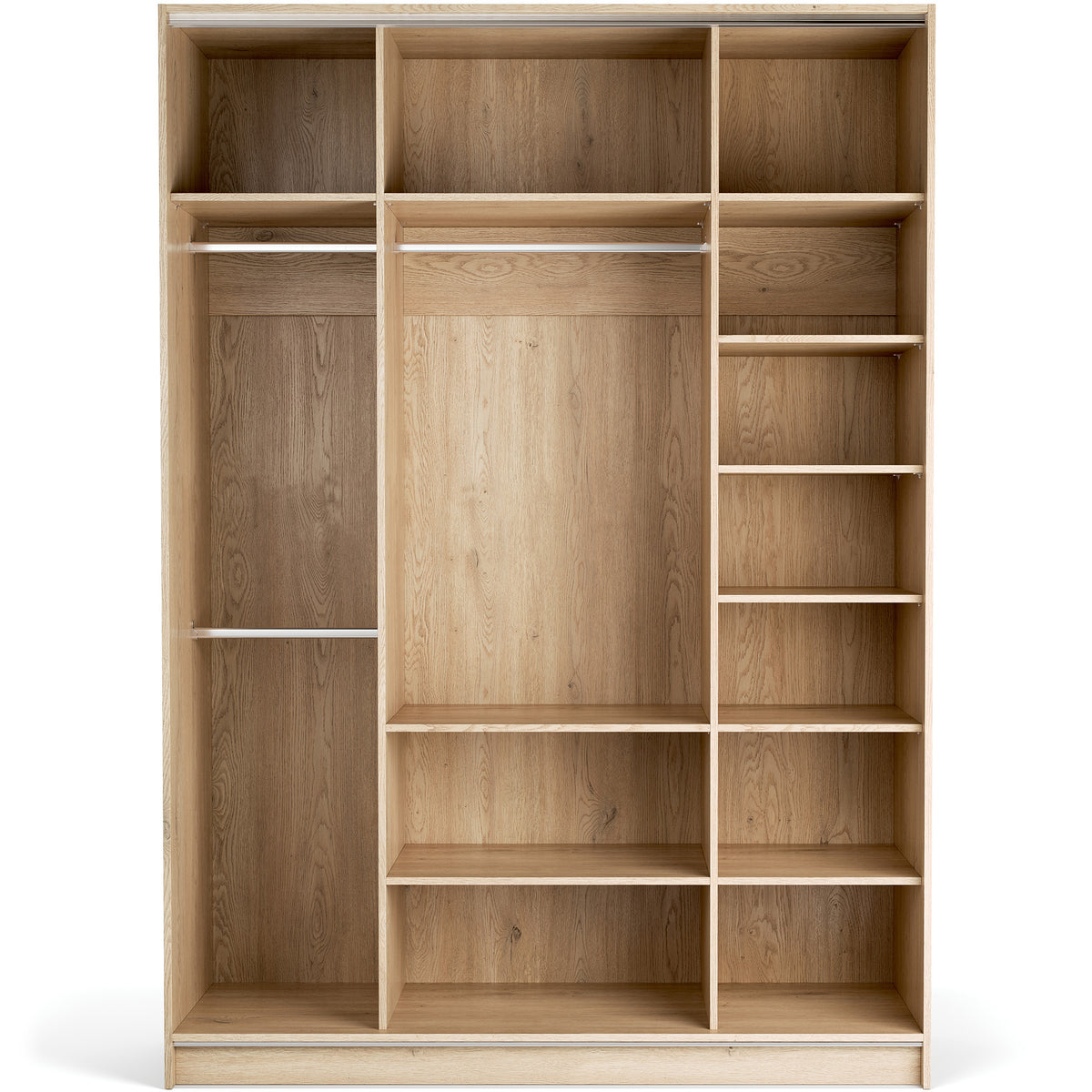 Stor cabinet system - presets 160x225 Stor interior EASY handle short rounded body front ruhásszekrény, tölgy