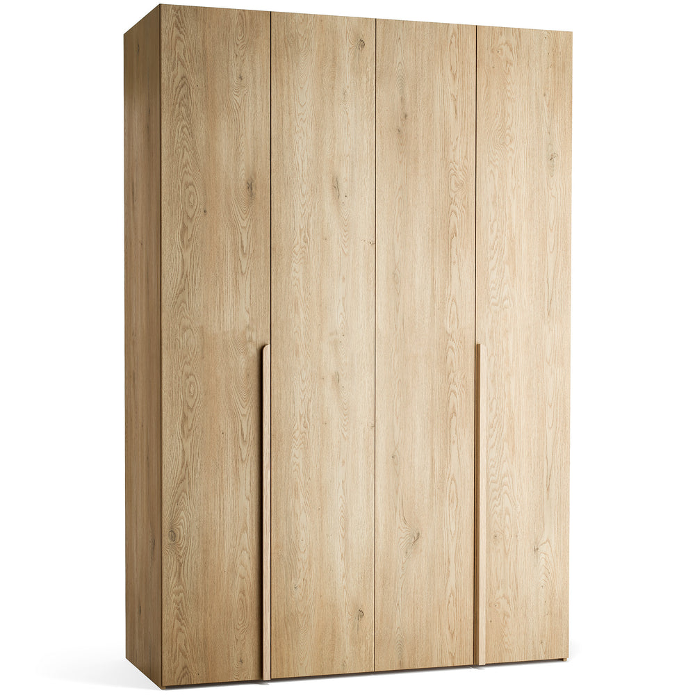 Stor cabinet system - presets 160x240 Stor COMFORT interior long handle rounded body front ruhásszekrény, tölgy