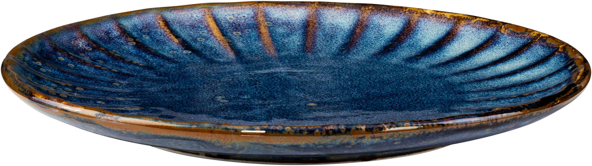 Flat plate 20.5 cm kpl. 4 pcs. Deep étkészlet, kék