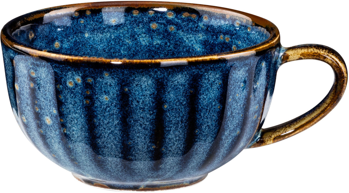 Cup saucer kpl. 4 pcs. Deep teás- és kávéskészlet, kék