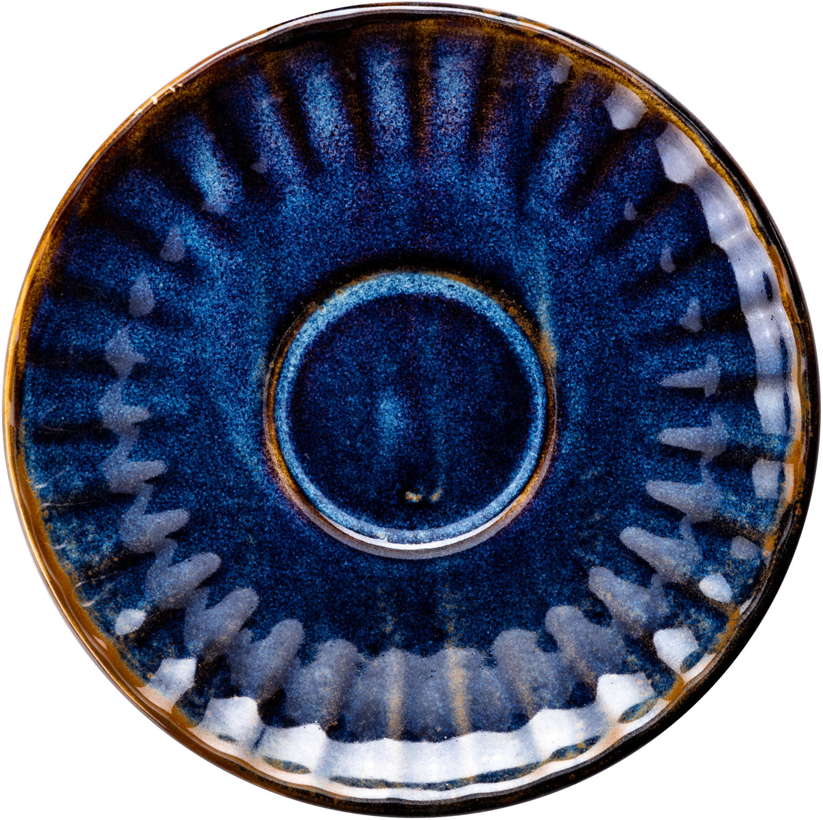 Cup saucer kpl. 4 pcs. Deep teás- és kávéskészlet, kék