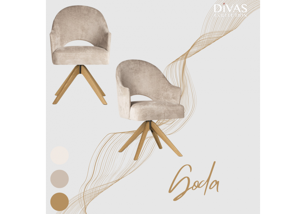 Goda Supreme Wood  étkezőszék - bútorok - Divas lakberendezés