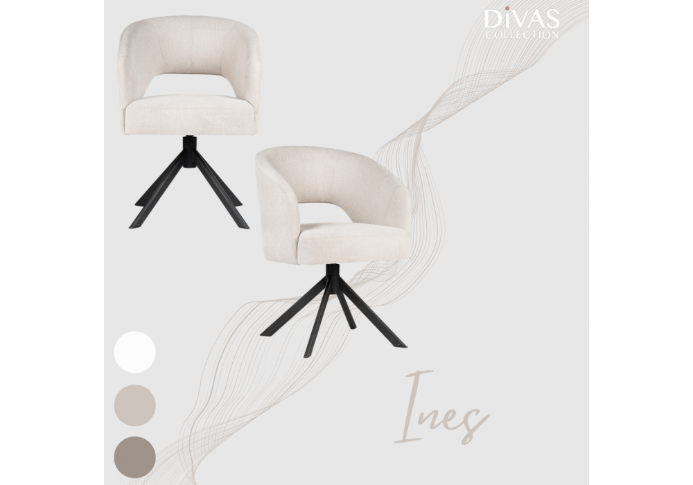 Ines Supreme  étkezőszék - bútorok - Divas lakberendezés