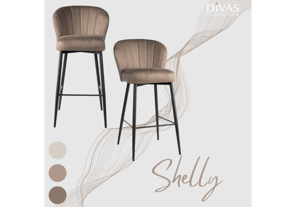 Shelly bárszék -  étkezőszék - bútorok - Divas lakberendezés