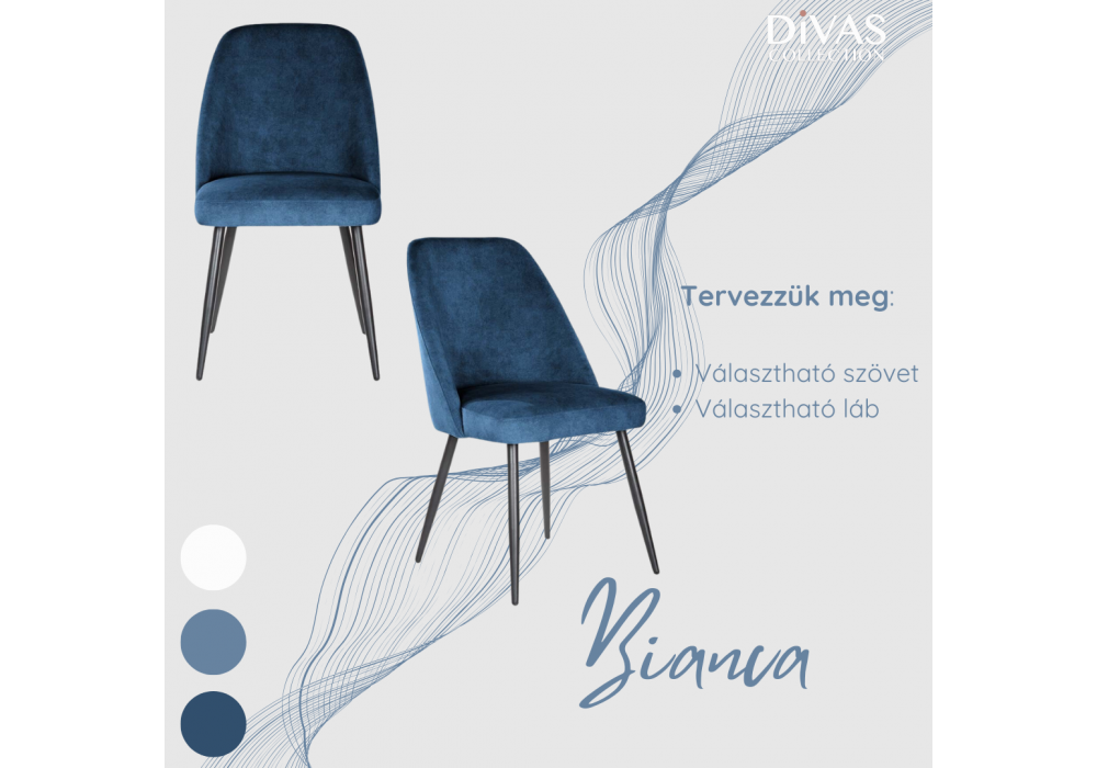 Bianca étkezőszék - bútorok - Divas lakberendezés