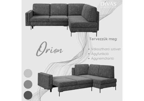 Orion sarokkanapé 