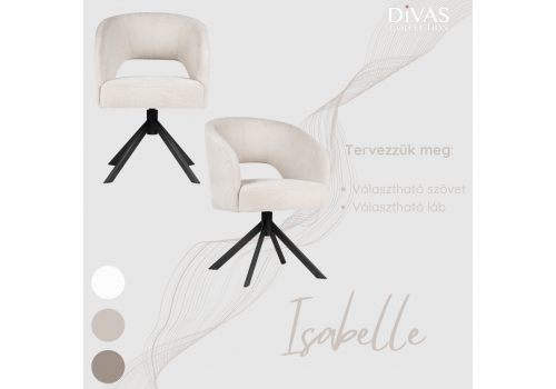 Isabelle Supreme  étkezőszék - bútorok - Divas lakberendezés