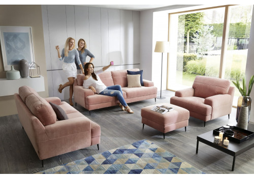 Gala Monday kanapé rózsaszín Aquaclean szövettel Gala Monday kanapé rózsaszín Aquaclean szövettel