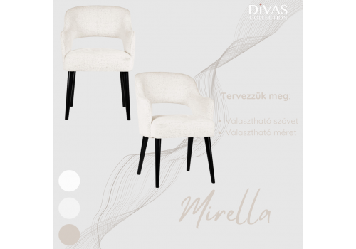 Mirella  étkezőszék - bútorok - Divas lakberendezés Mirella  étkezőszék - bútorok - Divas lakberendezés