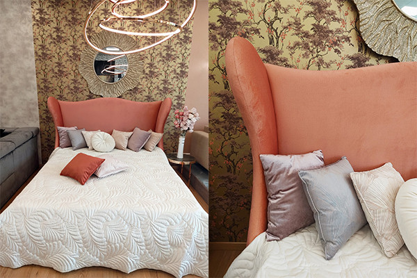 Tiffany franciaágy Selena comfort matraccal