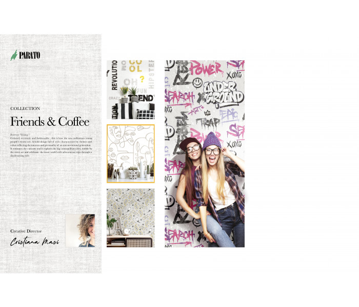 AMA Cristiana Masi Friends & Coffee tapétakönyv