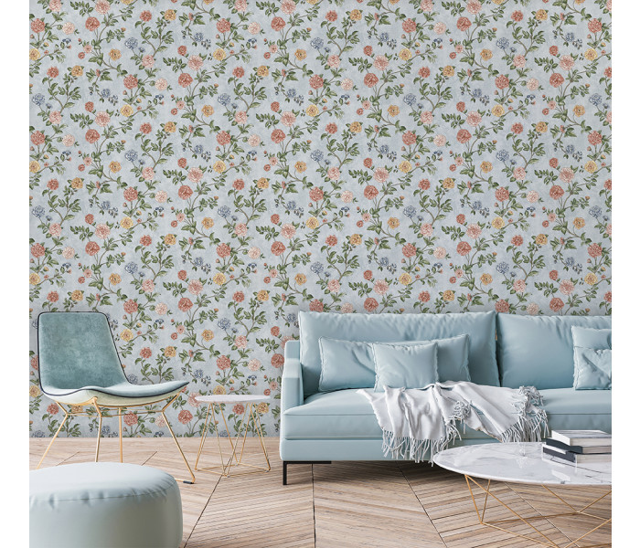 AMA ZAMBAITI PARATI Satin Flowers tapétakönyv