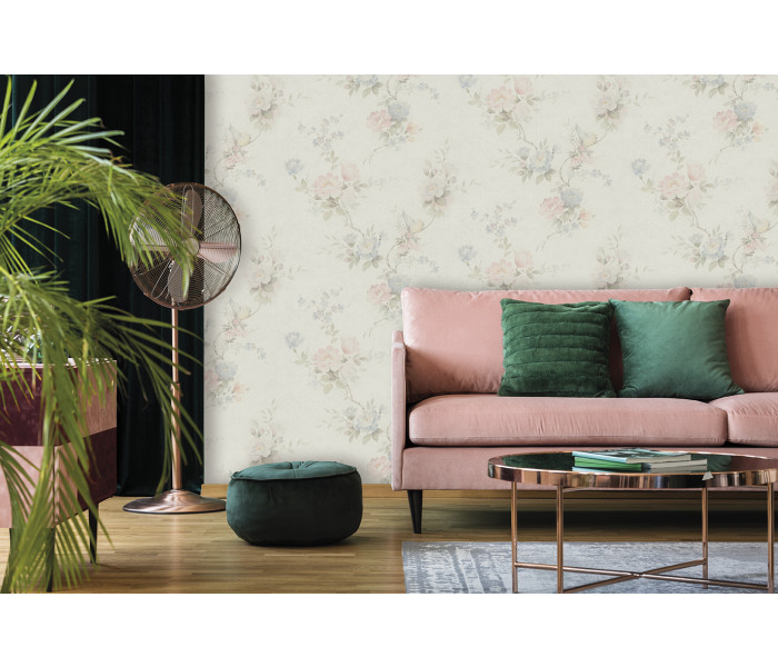 AMA ZAMBAITI PARATI Satin Flowers tapétakönyv