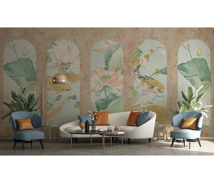 AMA ZAMBAITI PARATI Satin Flowers tapétakönyv